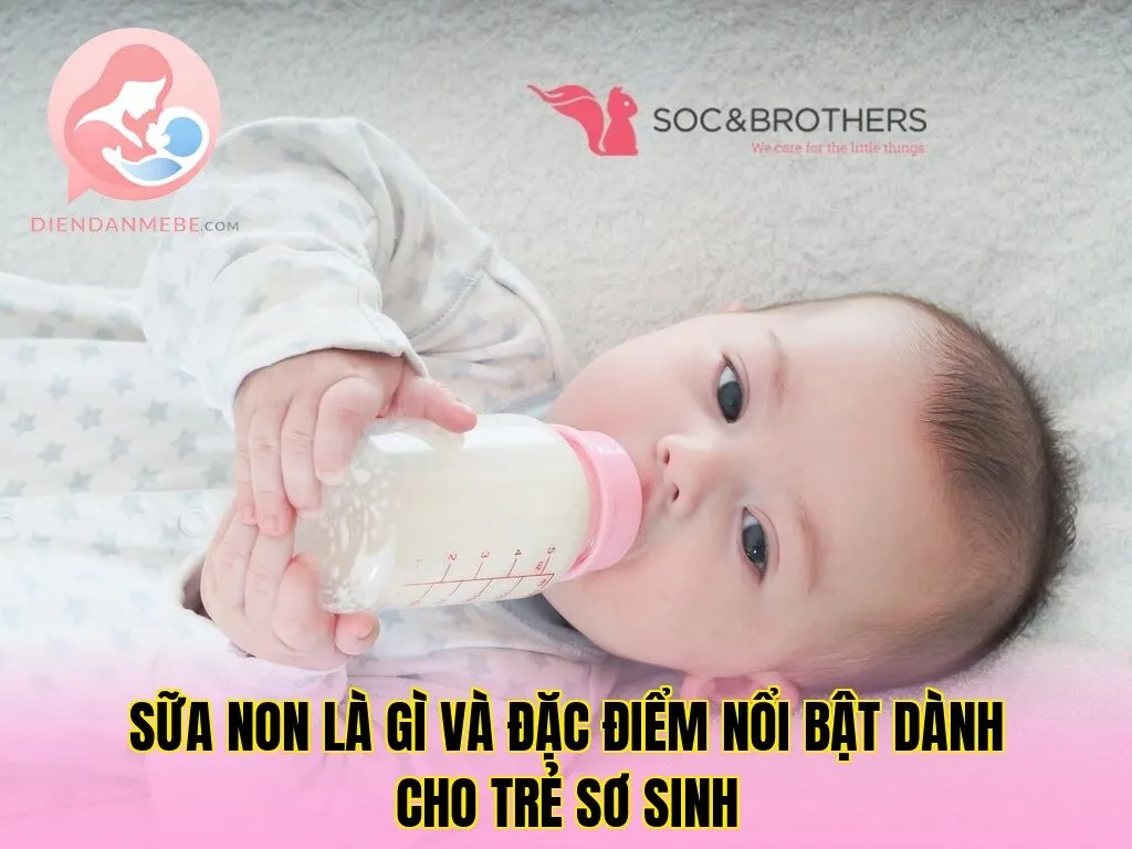 Sữa non là gì và đặc điểm nổi bật dành cho trẻ sơ sinh