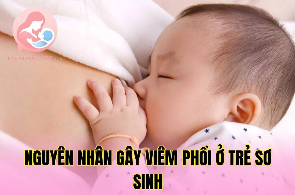 Nguyên nhân gây viêm phổi ở trẻ sơ sinh