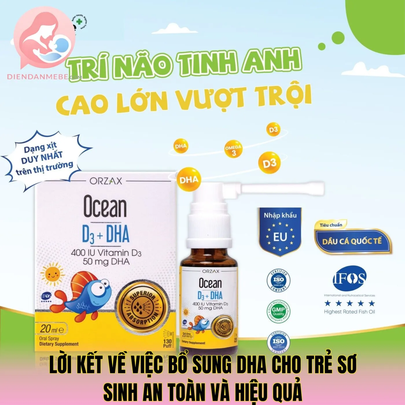 Lời kết về việc bổ sung DHA cho trẻ sơ sinh an toàn và hiệu quả