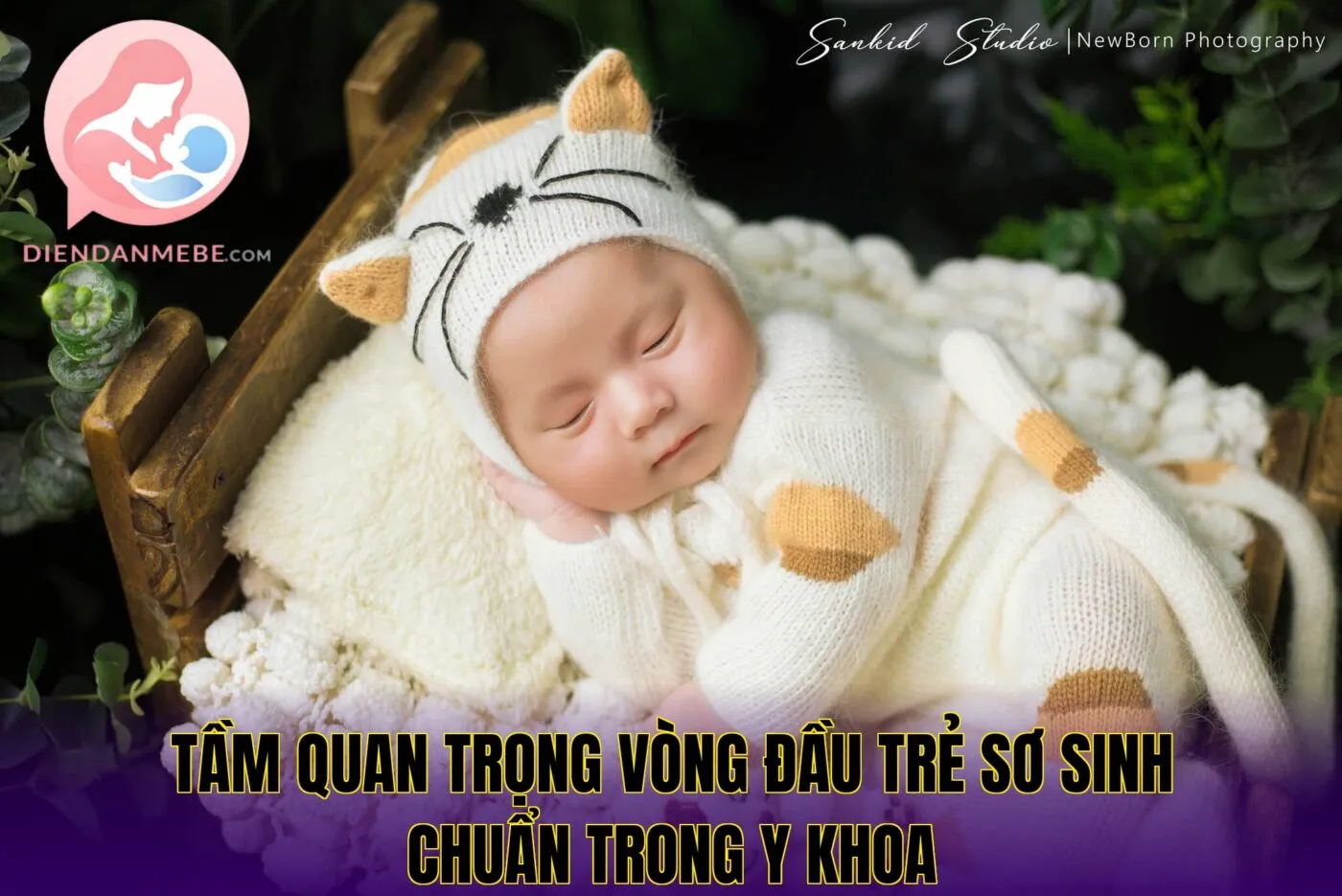 tầm quan trọng vòng đầu trẻ sơ sinh chuẩn trong y khoa