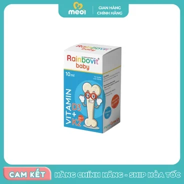 Vitamin D3K2 Rainbovit baby 10ml