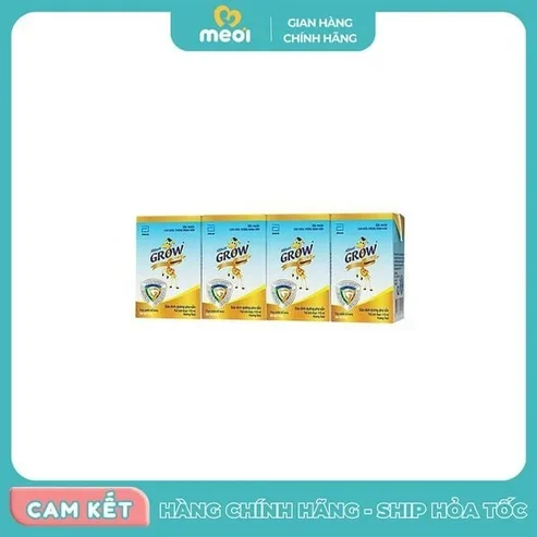 Sữa nước Abbott Grow Gold hương vani 110ml 4hộp/vỉ