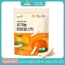 Bánh Gạo Que Vị Cam Quýt Mom's Mi 30g (6M+)