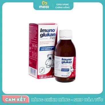 Siro tăng đề kháng Imuno Glukan P4H (120ml)