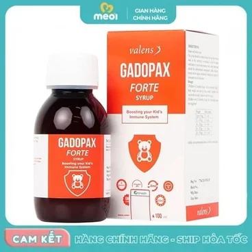 Siro Tăng Đề Kháng Gadopax Forte 100ml 0M+
