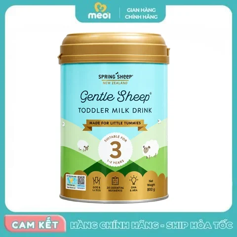 Sữa cừu Spring Sheep NZ số 3 800g (12-36M)