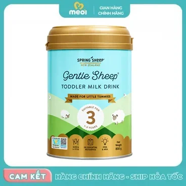 Sữa cừu Spring Sheep NZ số 3 800g (12-36M)
