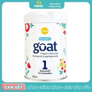 Sữa dê Jovie Goat Organic Hà Lan số 1 800g (0-6M)