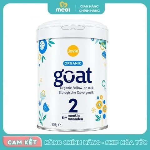 Sữa dê Jovie Goat Organic Hà Lan số 2 800g (6-12M)