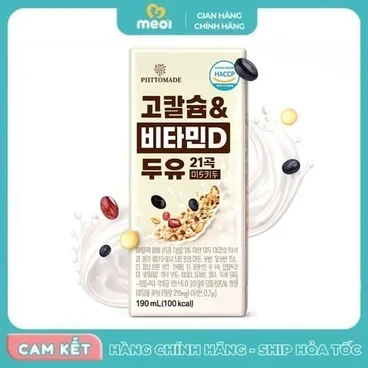 Sữa hạt 21 loại ngũ cốc Phytomade 190ml 12M+