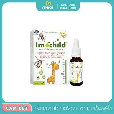 Vitamin D3 Và K2 Imochild 20ml